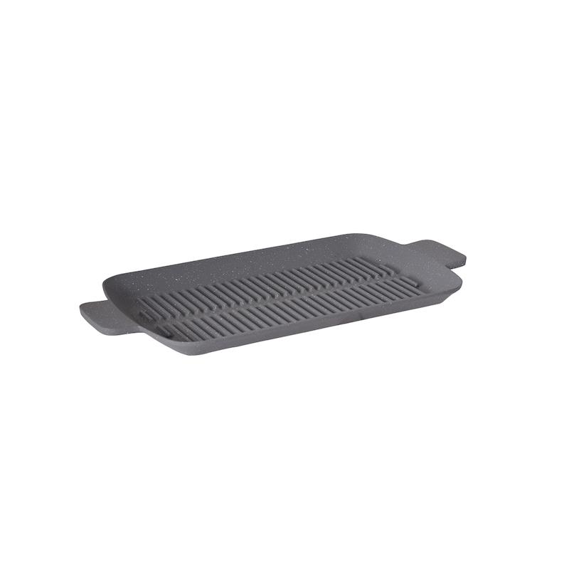 تابه گریل مستطیل بی درب 32×20 طوسی یورک ریوالد 6513032-0114