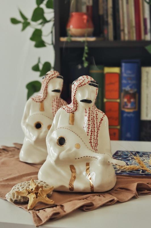مجسمه مرد عرب