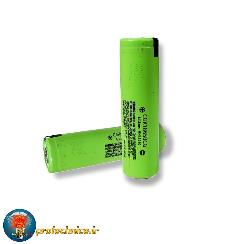 باتری لیتیوم یون 18650 پاناسونیک ژاپن CGR استوک | باتری لیتیومی استوک پروتکنیک
