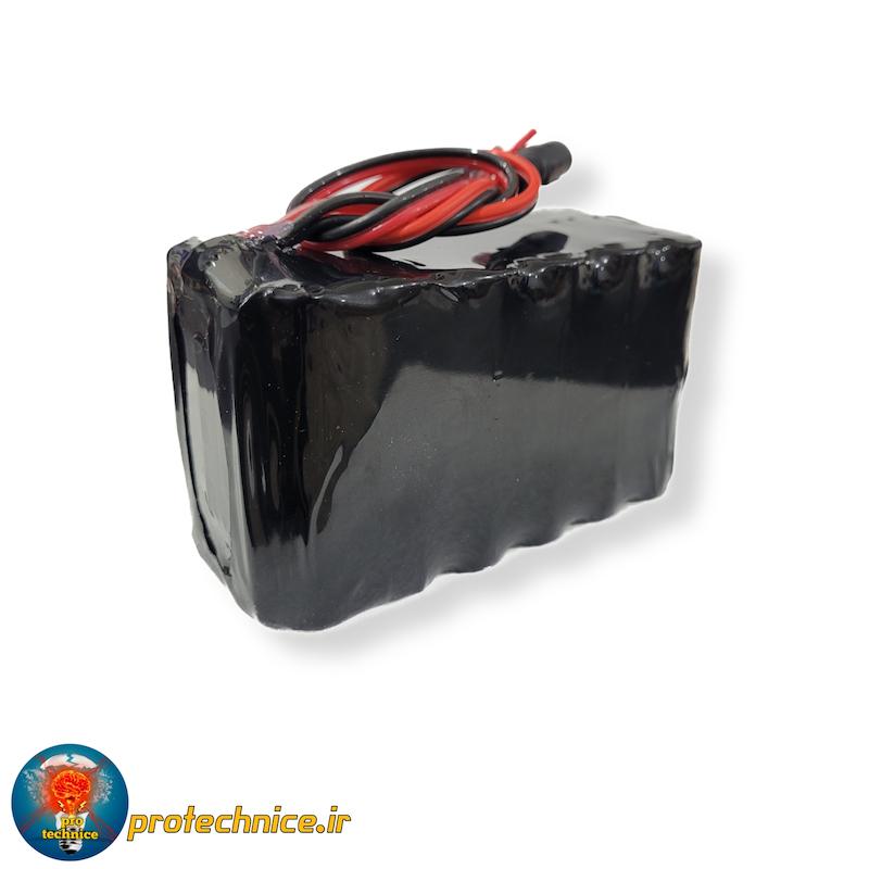 پک باتری لیتیوم یون 12 ولت 13 آمپر 3سل [ 3s 12v 13000mah ]
