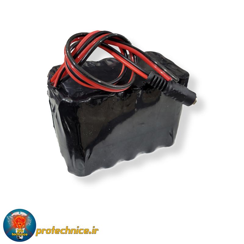 پک باتری لیتیوم یون 12 ولت 11 آمپر 3سل [ 3s 12v 11000mah ]