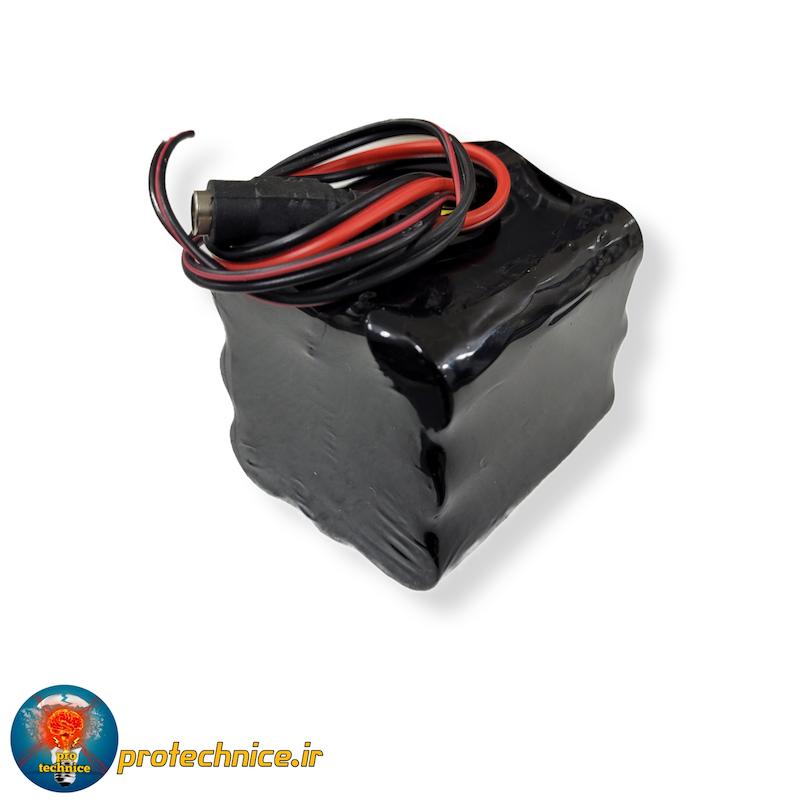 پک باتری لیتیوم یون 12 ولت 6.5 آمپر 3سل [ 3s 12v 6500mah ]