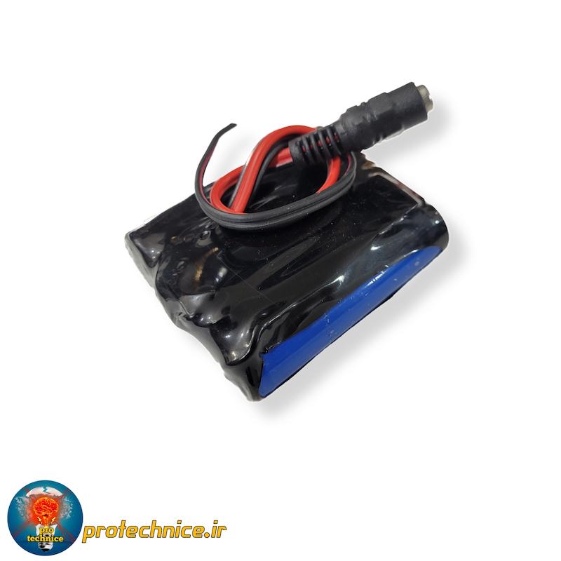 پک باتری لیتیوم یون 12 ولت 2.2 آمپر 3سل [ 3s 12v 2200mah ]
