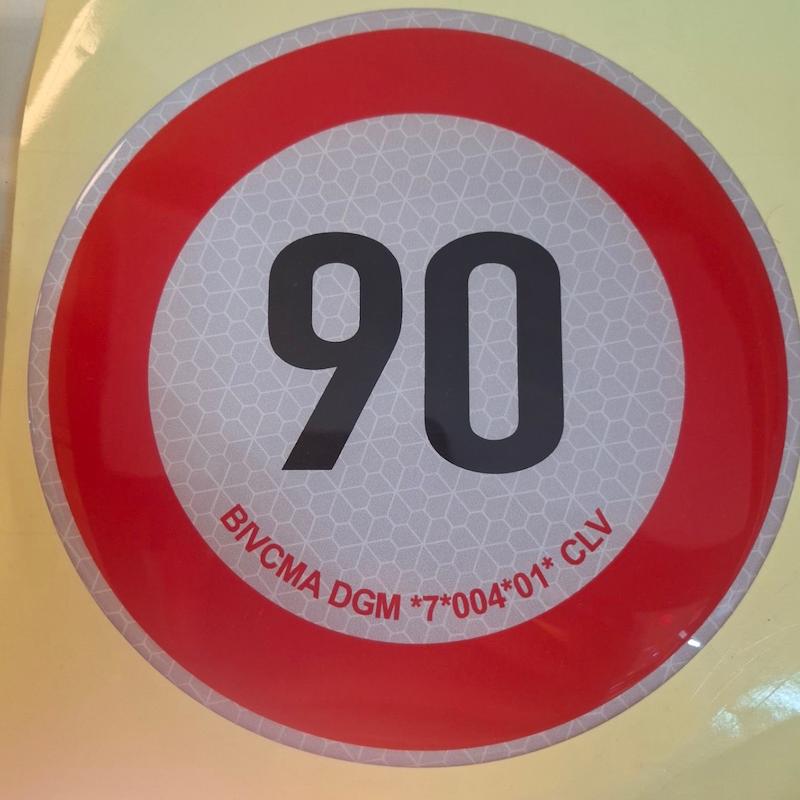برچسب عددی 90 (درجه یک )