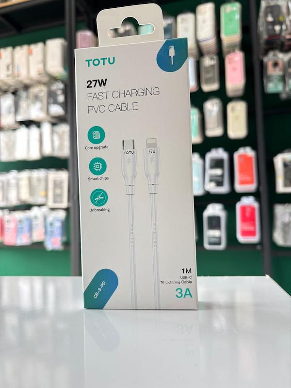کابل تایپ سی به لایتنینگ totu cb-3-pd