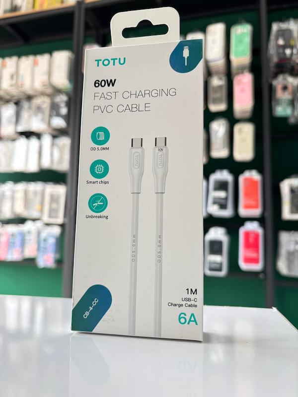 کابل دو سر تایپ سی totu cb-4-cc