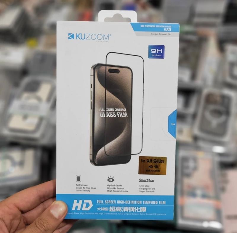 گلس شفاف KUZOOMآیفون 