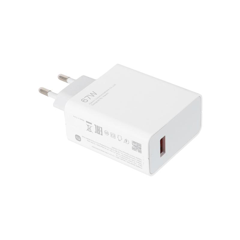 شارژر دیواری فست تک پورت Xiaomi مدل 67W