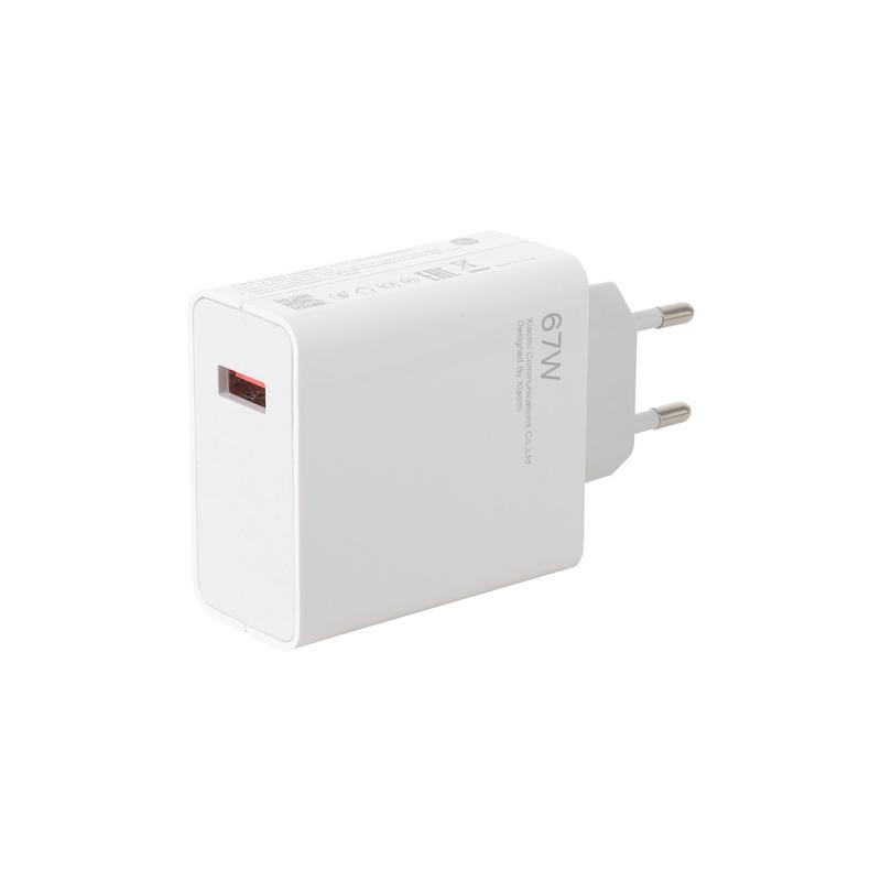 شارژر دیواری فست تک پورت Xiaomi مدل 67W