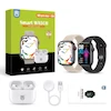 بسته بندی ساعت هوشمند مدل W9 Pro Max سایز 47MM + هندزفری بلوتوثی مدل J50