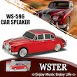 کاتالوگ اسپیکر بلوتوثی برند WSTER مدل WS-596 طرح ماشین کلاسیک