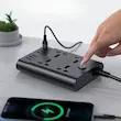 شارژ موبایل چندراهی برق هوشمند برند YESIDO مدل MC08