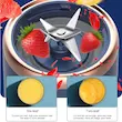 تیغه شیکر و مخلوط کن قابل حمل مدل Small Portable Juicer با ظرفیت 520 میلی لیتر