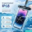 کاور ضد آب گوشی موبایل برند USAMS مدل YD012 با فناوری ip68