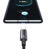 نمای روبرو کابل شارژ USB به Type-C برند USAMS مدل SJ663