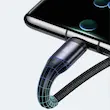 کابل شارژ چند منظوره USB به Type-C/Micro/Lightning برند USAMS مدل SJ582 هنگام استفاده