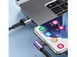 لایف استایل کابل شارژ چند منظوره USB به Type-C/Micro/Lightning برند USAMS مدل SJ561
