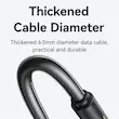 مقاومت کابل شارژ USB به Type-C برند USAMS مدل SJ732