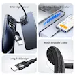 جنس کابل شارژ USB-C برند USAMS مدل SJ724