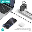 کابل شارژ USB-C برند USAMS مدل SJ751 و آداپتور 
