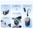 قابلیت های آداپتور شارژ هوشمند 30 وات برند USAMS مدل CC229 