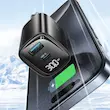 آداپتور شارژ هوشمند 30 وات برند USAMS مدل CC229 هنگام شارژ