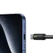 کابل شارژ USB-C برند USAMS مدل SJ734 هنگام شارژ