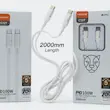 ابعاد کابل شارژ USB-C برند MODOS مدل C32T