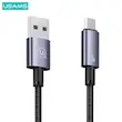 نمای اصلی کابل شارژ USB به MicroUSB برند USAMS مدل Sj668