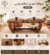 سوفله چوبی گرد دوقلو KW801