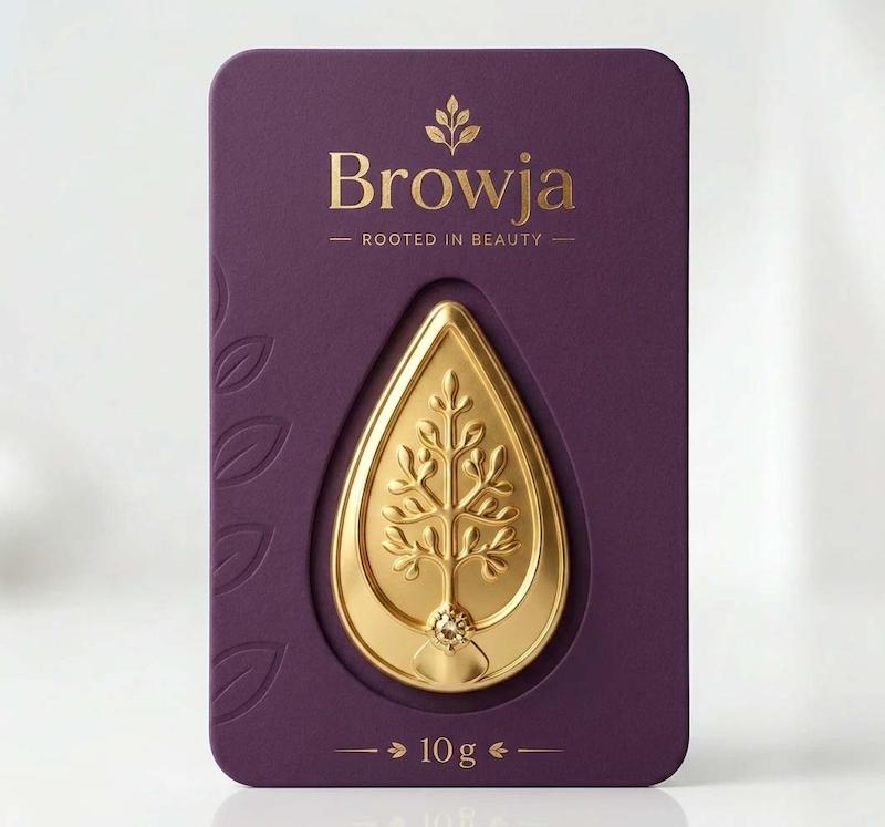 شمش طلا 24 عیار 10 گرمی بروژا