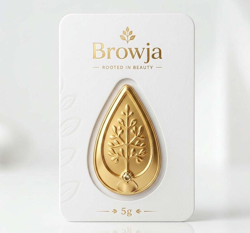 شمش طلا 24 عیار 5 گرمی بروژا