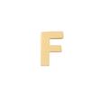 آویز طلا 18 عیار حرف F