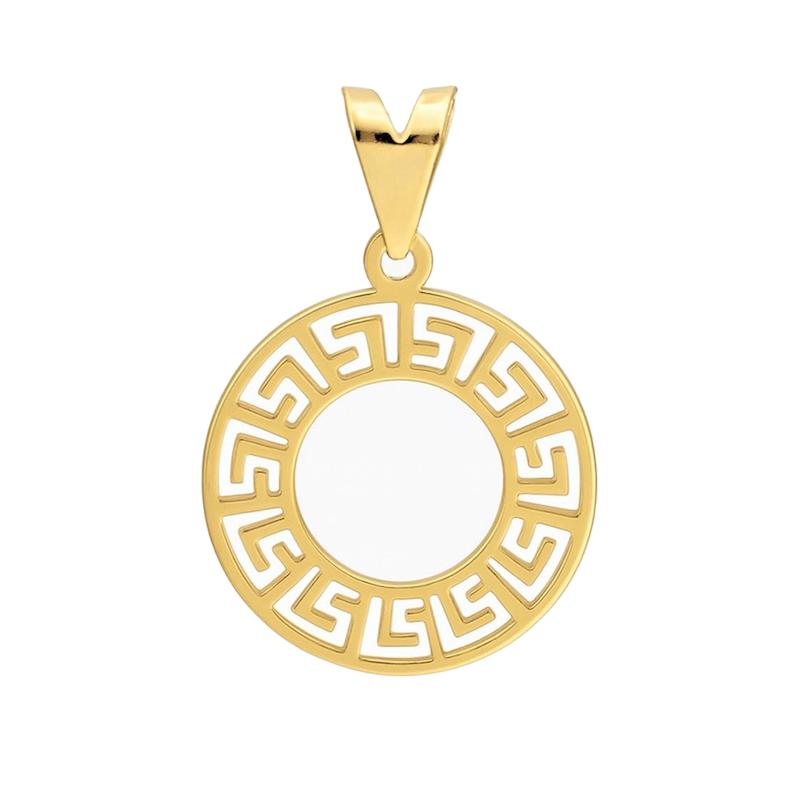 آویز طلا 18 عیار زنانه مدل ورساچه کد 100