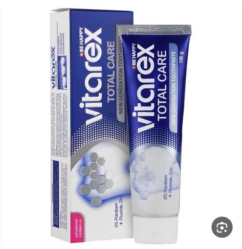 خمیر دندان ویتارکس توتال کر ۱۰۰ گرم