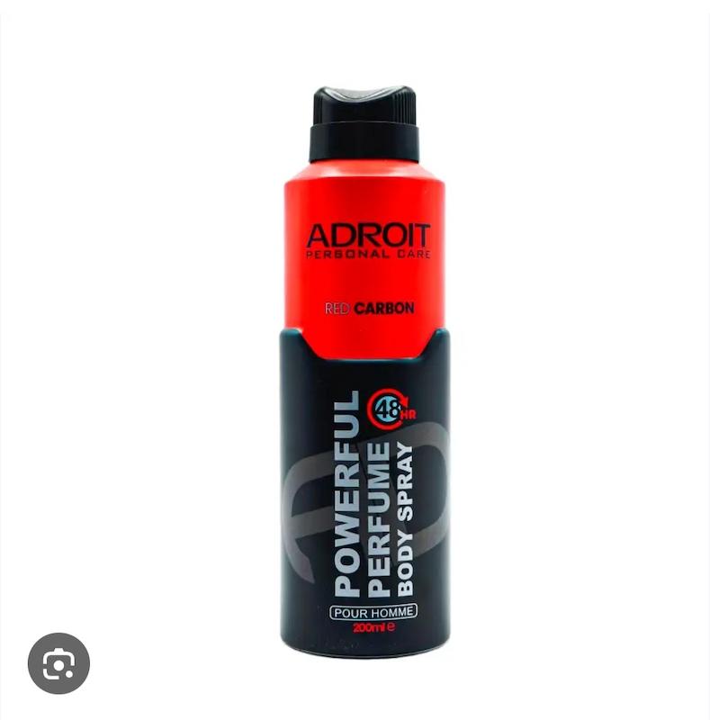 اسپری بدن آدرویت Red carbon