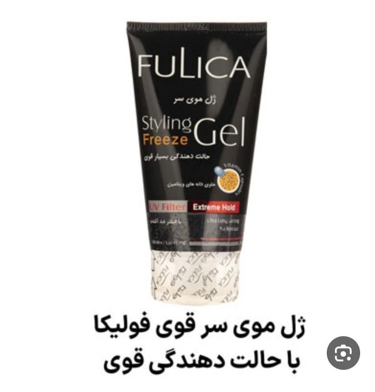 ژل موی سر فولیکا با حالت دهندگی بسیار قوی ۱۵۰ گرم