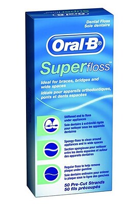 نخ دندان اورالی بی super floss