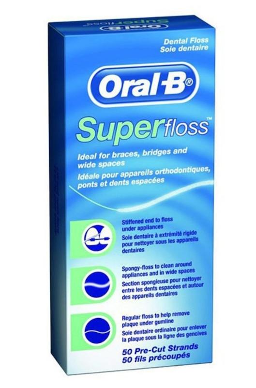 نخ دندان اورالی بی super floss