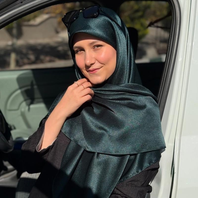 روسری متالیک ترک