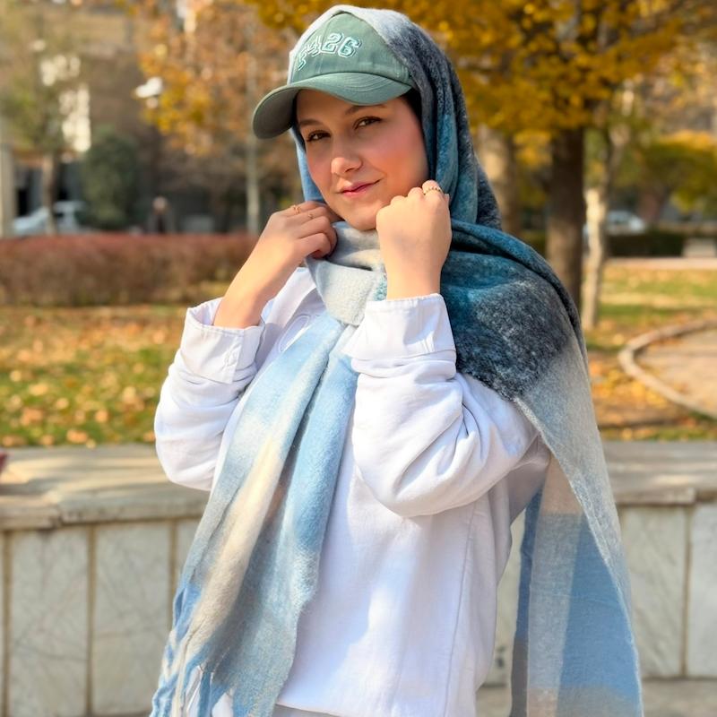 بیگ اسکارف چهارخونه