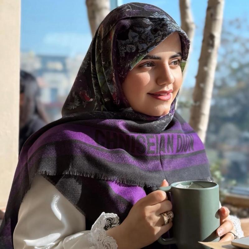 روسری جنگل بنفش سیا اسکارف