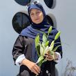 روسری پلیسه منگوله دار