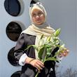 روسری پلیسه منگوله دار
