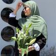 روسری پلیسه منگوله دار