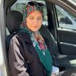 روسری گلدار شیفون ترک