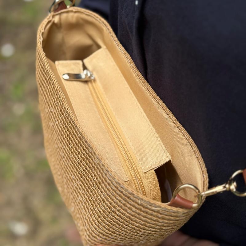 کیف حصیری مینیمال small