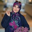 روسری گلدار وال ترک