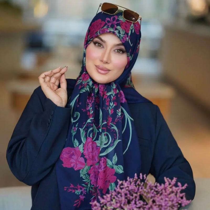 روسری گلدار وال ترک