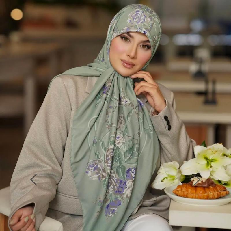 روسری گلدار وال ترک